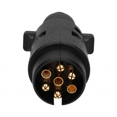 Wtyczka przyczepy, plastikowa 7 pinów, 12/24V OR-AE-1384 ORNO (OR-AE-1384)