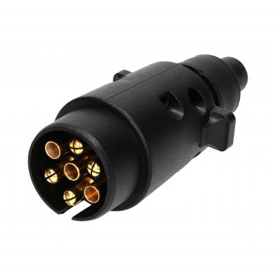Wtyczka przyczepy, plastikowa 7 pinów, 12/24V OR-AE-1384 ORNO (OR-AE-1384)