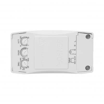 Mikrofalowy czujnik ruchu z zewnętrznym sensorem zmierzchowym, 360st., IP20, 1200W OR-CR-246 ORNO (OR-CR-246)