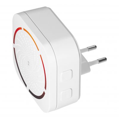 Dzwonek bezprzewodowy do drzwi furtki 230V wodoodporny IP44 150 m ORNO (OR-DB-KD-178/W)
