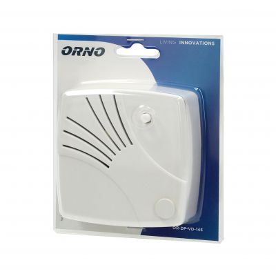 Dzwonek Sonic 8V, biały OR-DP-VD-145/W/8V ORNO (OR-DP-VD-145/W/8V)