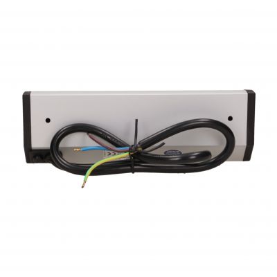 Gniazdo meblowe 3x2P+Z, schuko, czarno-srebrne OR-GM-9001/B-G(GS) ORNO (OR-GM-9001/B-G(GS))