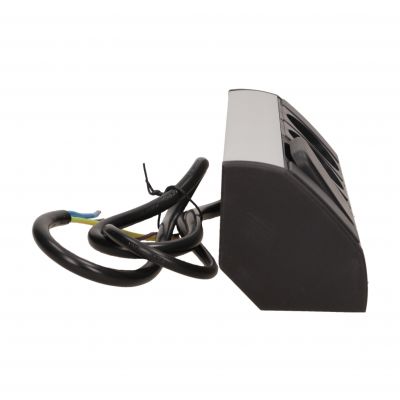 Gniazdo meblowe 2x2P+Z z wyłącznikiem, schuko, czarno-srebrne OR-GM-9002/B-G(GS) ORNO (OR-GM-9002/B-G(GS))
