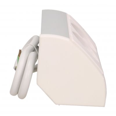 Gniazdo meblowe 2x2P+Z, schuko, biało-srebrne OR-GM-9005/W-G(GS) ORNO (OR-GM-9005/W-G(GS))