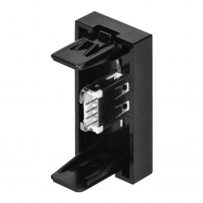 NOEN USB data, gniazdo modułowe 22,5x45mm USB data 2.0, czarne OR-GM-9010/B/USBDATA ORNO (OR-GM-9010/B/USBDATA)