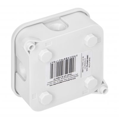 Puszka n/t ECO IP44 400V 4 dławnice gumowe 85x85x35mm biały OR-JB-13806/W ORNO (OR-JB-13806/W)