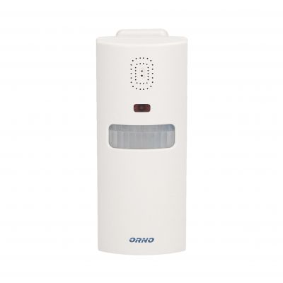 Alarm z wbudowaną syreną, sterowany pilotem, 6m, bateryjny OR-MA-711 ORNO (OR-MA-711)