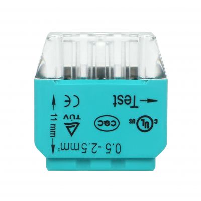 Złączka instalacyjna wciskana 3-przewodowa; Na drut 0,75-2,5mm2; IEC 300V/24A 100 szt. OR-SZ-8004/3/100 ORNO (OR-SZ-8004/3/100)