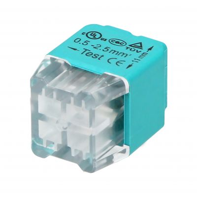 Złączka instalacyjna wciskana 4-przewodowa; Dwurzędowa; Na drut 0,75-2,5mm2; IEC 300V/24A 100 szt. OR-SZ-8004/4/100 ORNO (OR-SZ-8004/4/100)