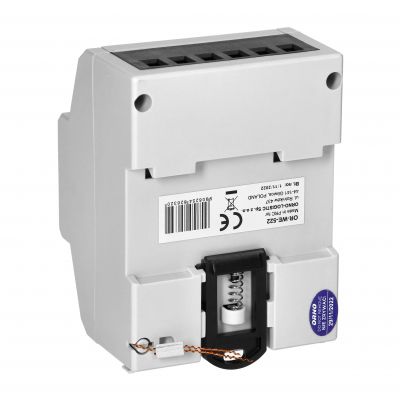 1-fazowy wskaźnik zużycia energii elektrycznej, 80A, 5 modułÓW, DIN TH-35mm OR-WE-522 ORNO (OR-WE-522)