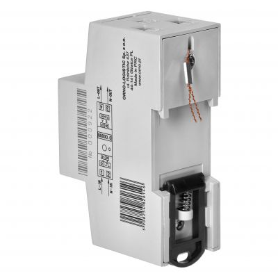 1-fazowy wskaźnik zużycia energii elektrycznej, 80A, MID, dodatkowy wskaźnik, wyjście impulsowe, prz OR-WE-523 ORNO (OR-WE-523)