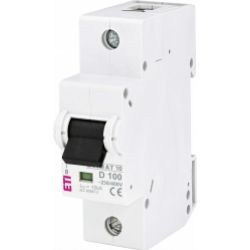 Wyłącznik nadprądowy ETIMAT 10 1P D100A 002151732 ETI (002151732)