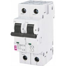 Wyłącznik nadprądowy ETIMAT 10 2P D1A 002153704 ETI (002153704)