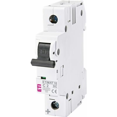 Wyłącznik nadprądowy DCMAT 10-DC 1P C2 002137708 ETI (002137708)