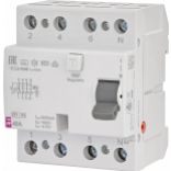 Wyłącznik różnicowoprądowy EFI-P4 A 40/0.5 3P+N  40A 500mA Typ A 002061542 ETI (002061542)