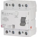 Wyłącznik różnicowoprądowy 6kA EFI6-P4 A 25/0.03 3P+N 25A 30mA Typ A 002061661 ETI (002061661)