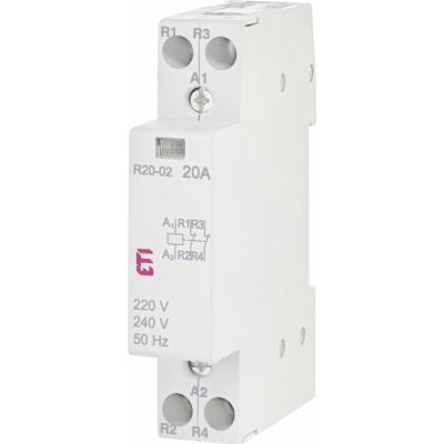 Stycznik modułowy 20A 2R 1M 2P  R 20-02 230V 002461230 ETI (002461230)