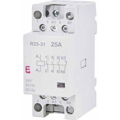 Stycznik modułowy 25A 3Z 1R 2M 4P  R 25-31 24V 002462321 ETI (002462321)