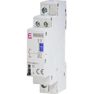 Stycznik bistabilny 20A 1P 1M RBS220-10-230V AC 002464100 ETI (002464100)