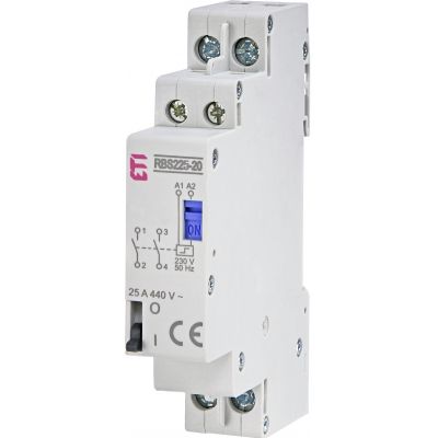 Stycznik bistabilny 25A 2P 1M RBS225-20-230V AC 002464104 ETI (002464104)