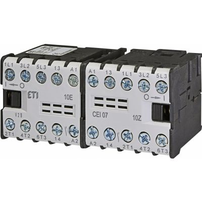 Styczniki mini z blokadą mech. CEI07.10-24V-50/60Hz 004641620 ETI (004641620)
