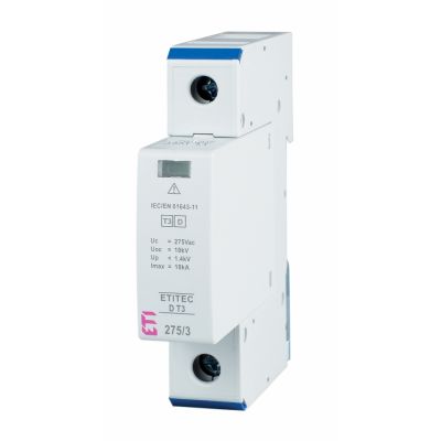 Ogranicznik przepięć T3 (D) ETITEC D T3 275/3 1+0 002440417 ETI (002440417)
