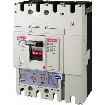 Wyłącznik mocy 36kA wyzw. elektroniczny EB2 630/4LE 630A 4p 004671122 ETI (004671122)