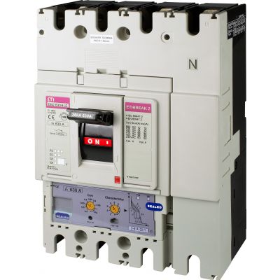 Wyłącznik mocy 36kA wyzw. elektroniczny EB2 630/4LE 630A 4p 004671122 ETI (004671122)