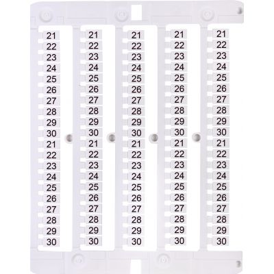 Oznacznik 21 do 30 (100 szt.) ES-NU0851530 003903099 ETI (003903099)