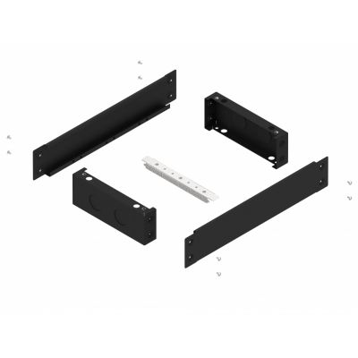 Cokół o wysokości 100mm RAL9005 do obudów HXS400 o szerokości 2 550mm PH1 D4-W2 001336918 ETI (001336918)