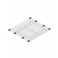 Osłona 1xKVL1 250x450  CP 1-3 K1 001339550 ETI (001339550)