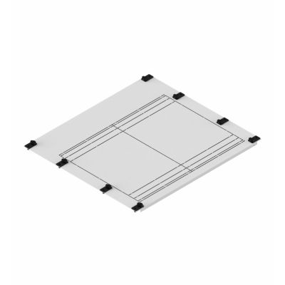 Osłona 2xKVL2 550x450  CP 2.2-3 K2 001339602 ETI (001339602)