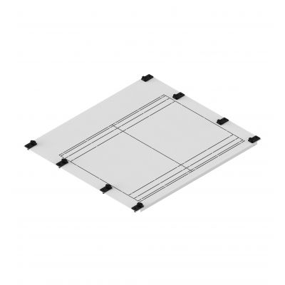 Osłona 2xKVL2 550x450  CP 2.2-3 K2 001339602 ETI (001339602)