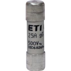 CH10x38 gG 25A/500V Wkładka topikowa cylindryczna (002651021)