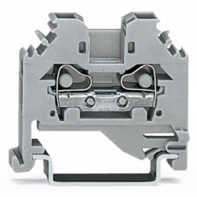 2-przewodowa złączka przelotowa 4mm2 szara /100szt./ WAGO (281-101)