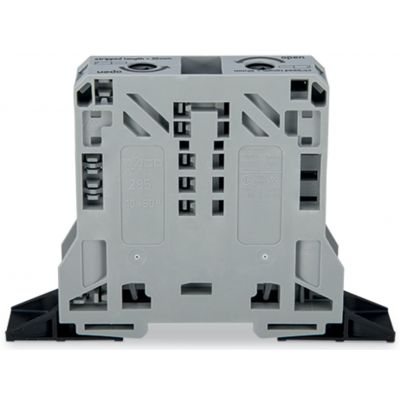 2-przewodowa złączka przelotowa 50mm szara /5szt./ WAGO (285-141)