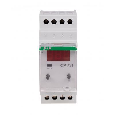 Przekaźnik napięciowy z wyświetlaczem programowalny CP-721 F&F (CP-721)
