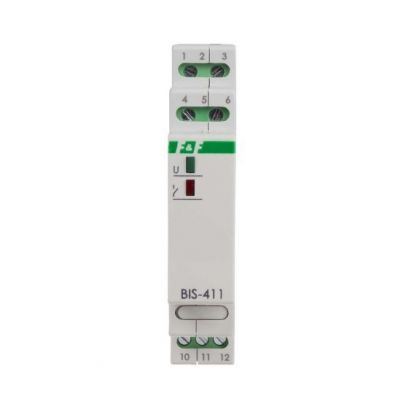 Przekaźnik bistabilny grupowy z pamięcią na szynę DIN 24V BIS-412M-24V F&F (BIS-412M-24V)