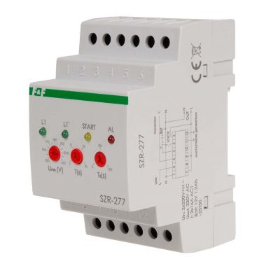 Jednofazowy sterownik załączania rezerwy zasilania SZR-277 F&F (SZR-277)