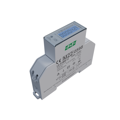 Jednofazowy licznik zużycia energii czynnej biernej Modbus RTU wielotaryfowy LE-01MW F&F (LE-01MW)