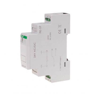 Przekaźnik elektromagnetyczny PK-1P 24 V PK-1P-24V F&F (PK-1P-24V)