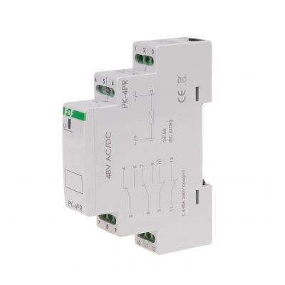 Przekaźnik elektromagnetyczny PK-4PR 48V PK-4PR-48V F&F (PK-4PR-48V)