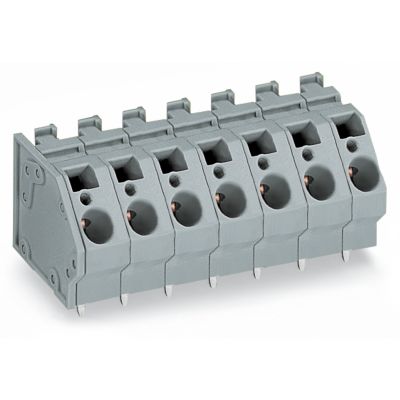 Złączka do płytek drukowanych 6mm2 RM 10mm 9-bieg szara /24szt./ WAGO (745-359)