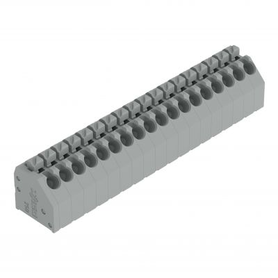 Listwa zaciskowa do płytek drukowanych 6-biegunowa pomarańczowa raster 3,5mm 250-106/000-012 /50szt./ WAGO (250-106/000-012)