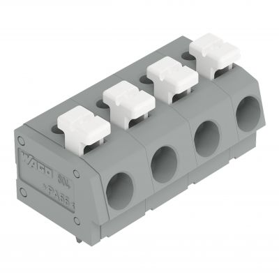 Złączka do płytek drukowanych przycisk 2,5mm2 RM 7,5mm 7-bieg szara /20szt./ WAGO (804-307)