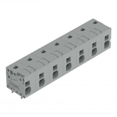 Złączka do płytek drukowanych 4mm2 raster 11,5mm 7-bieg szara /30szt./ WAGO (2624-1507)