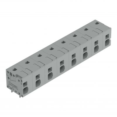 Złączka do płytek drukowanych 4mm2 raster 11,5mm 8-bieg szara /25szt./ WAGO (2624-1508)
