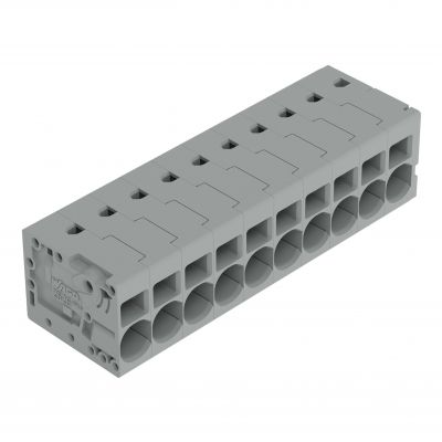 Złączka do płytek drukowanych 6mm2 RM 7,5mm 10-bieg szara /16szt./ WAGO (2626-1110/020-000)