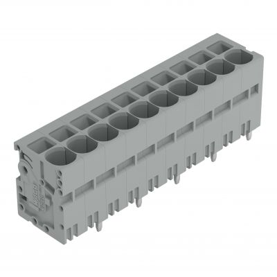 Złączka do płytek drukowanych 6mm2 RM 7,5mm 10-bieg szara /30szt./ WAGO (2626-3110/020-000)