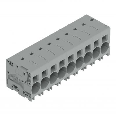 Złączka do płytek drukowanych 16mm2 RM 10mm 9-bieg szara /12szt./ WAGO (2636-1109/020-000)